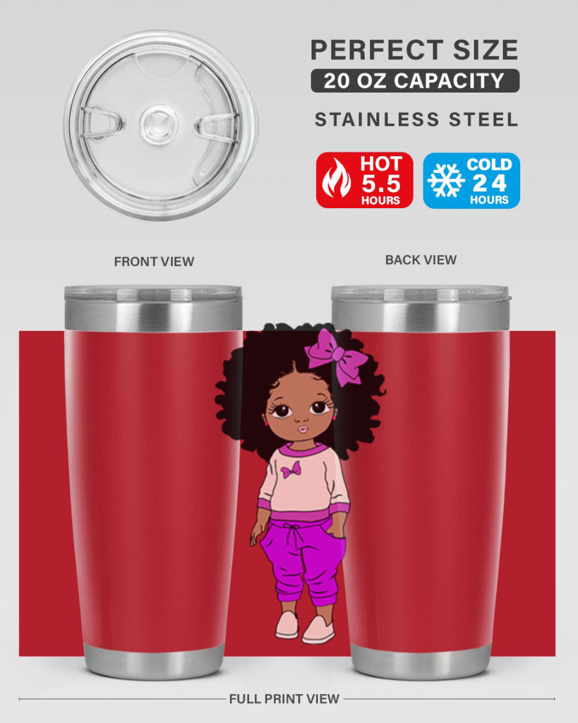 Black girl style 10#- women-girls- Tumbler