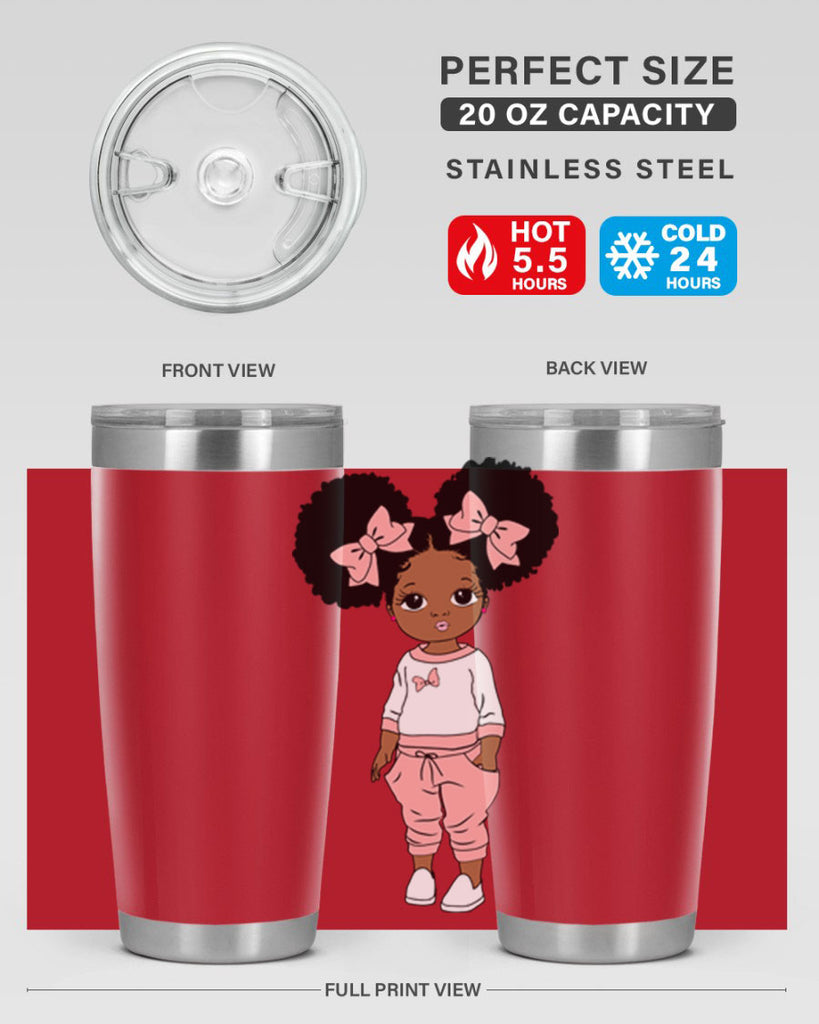 Black girl style 9#- women-girls- Tumbler