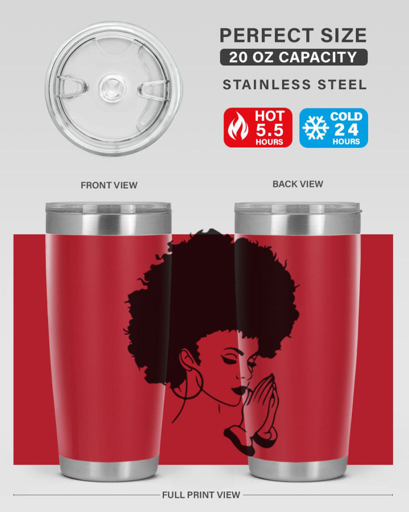 black women - queen 22#- women-girls- Tumbler