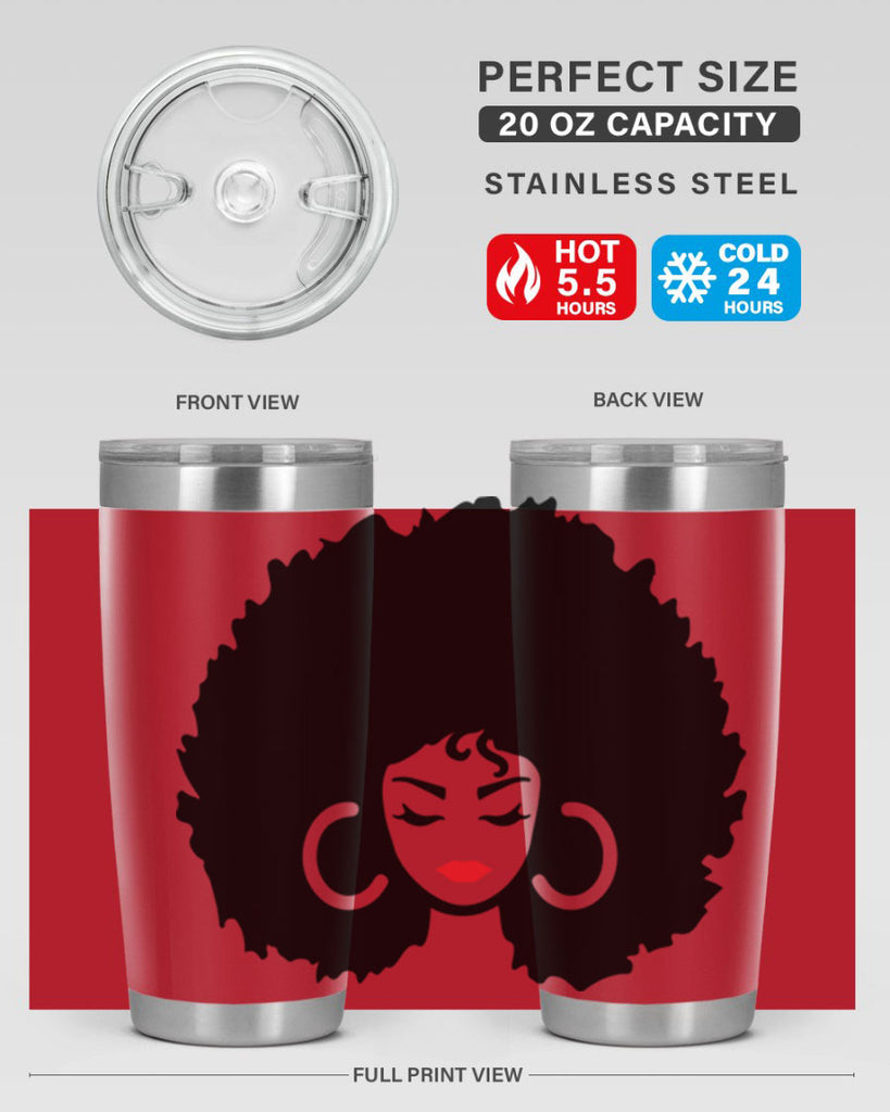black women - queen 63#- women-girls- Tumbler