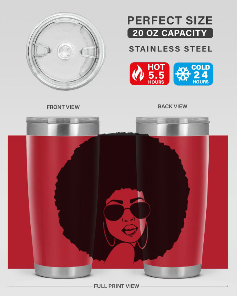 black women - queen 89#- women-girls- Tumbler