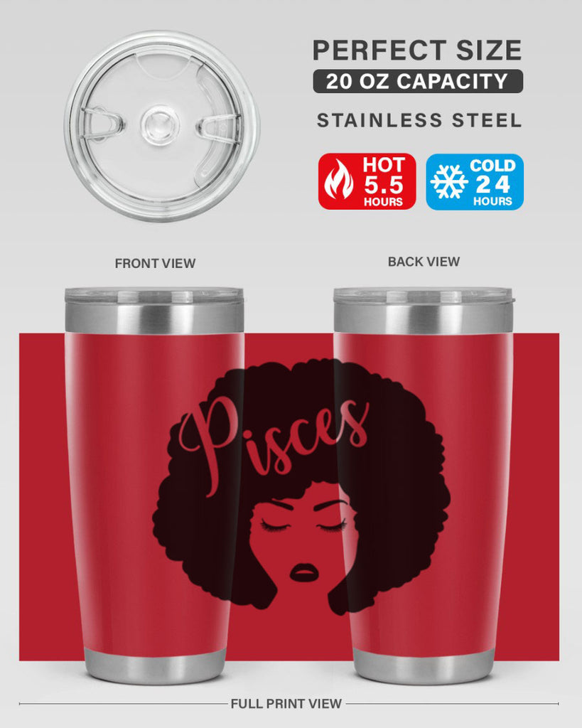 pisces21#- women-girls- Tumbler