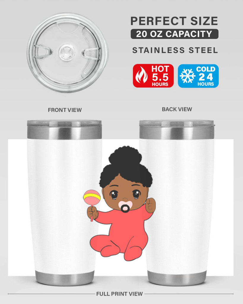 Black baby style 4#- women-girls- Tumbler
