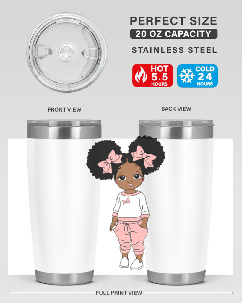 Black girl style 9#- women-girls- Tumbler
