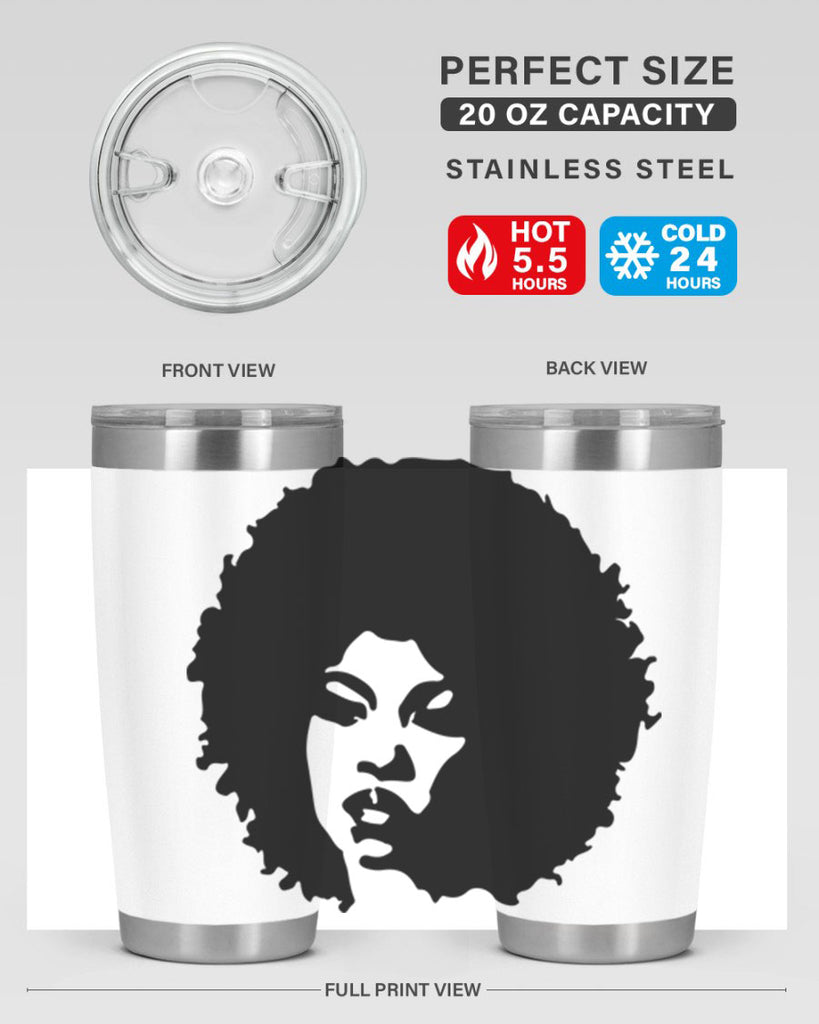 black women - queen 3#- women-girls- Tumbler