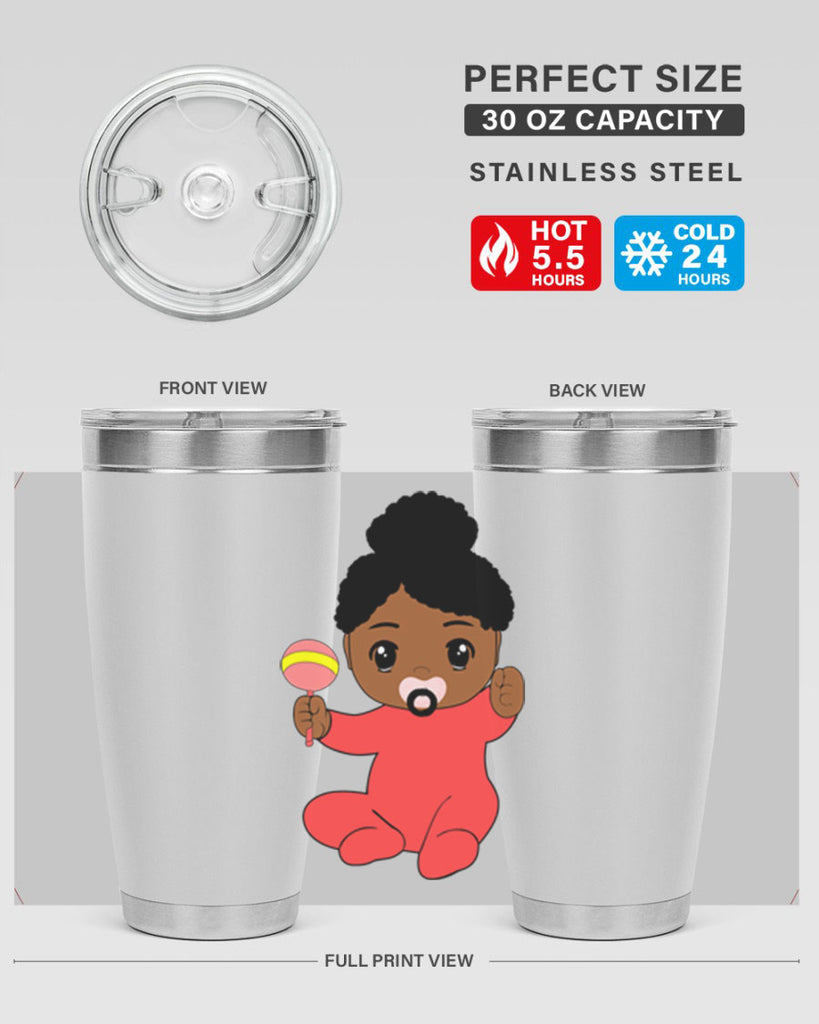 Black baby style 4#- women-girls- Tumbler
