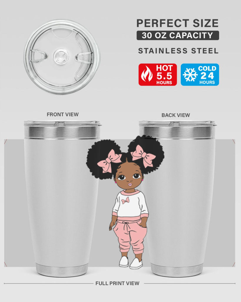 Black girl style 9#- women-girls- Tumbler