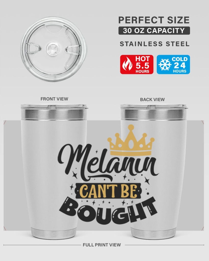 Melanin cant be bought Style 22#- women-girls- Tumbler
