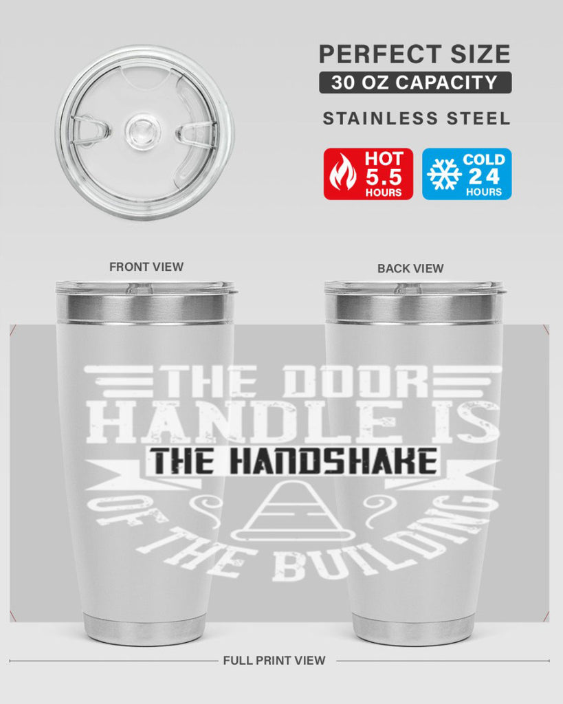 The door handle is the handshake of the building Style 14#- architect- tumbler