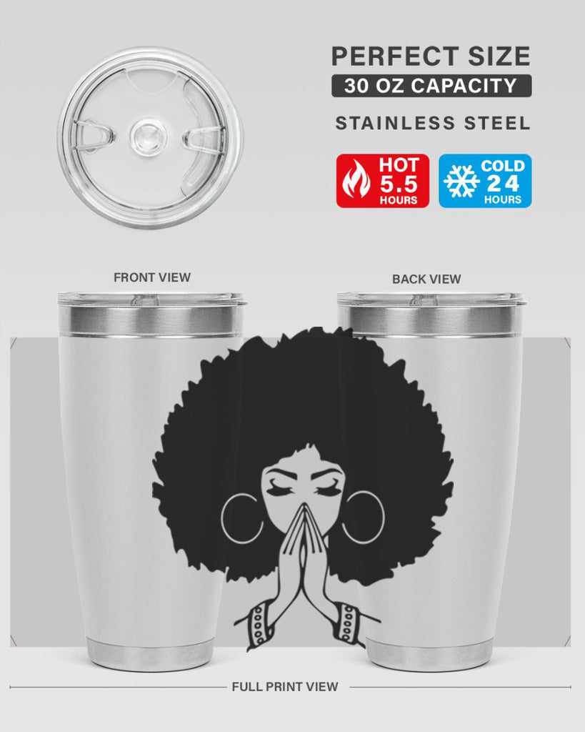 black women - queen 21#- women-girls- Tumbler