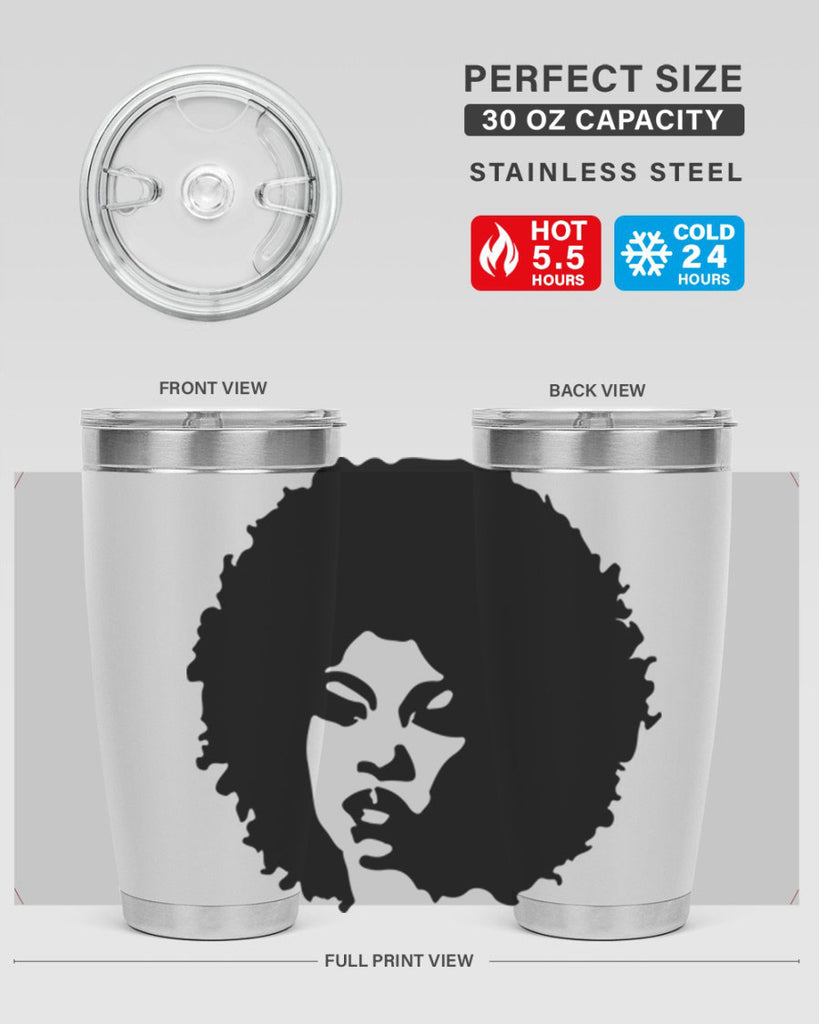 black women - queen 3#- women-girls- Tumbler