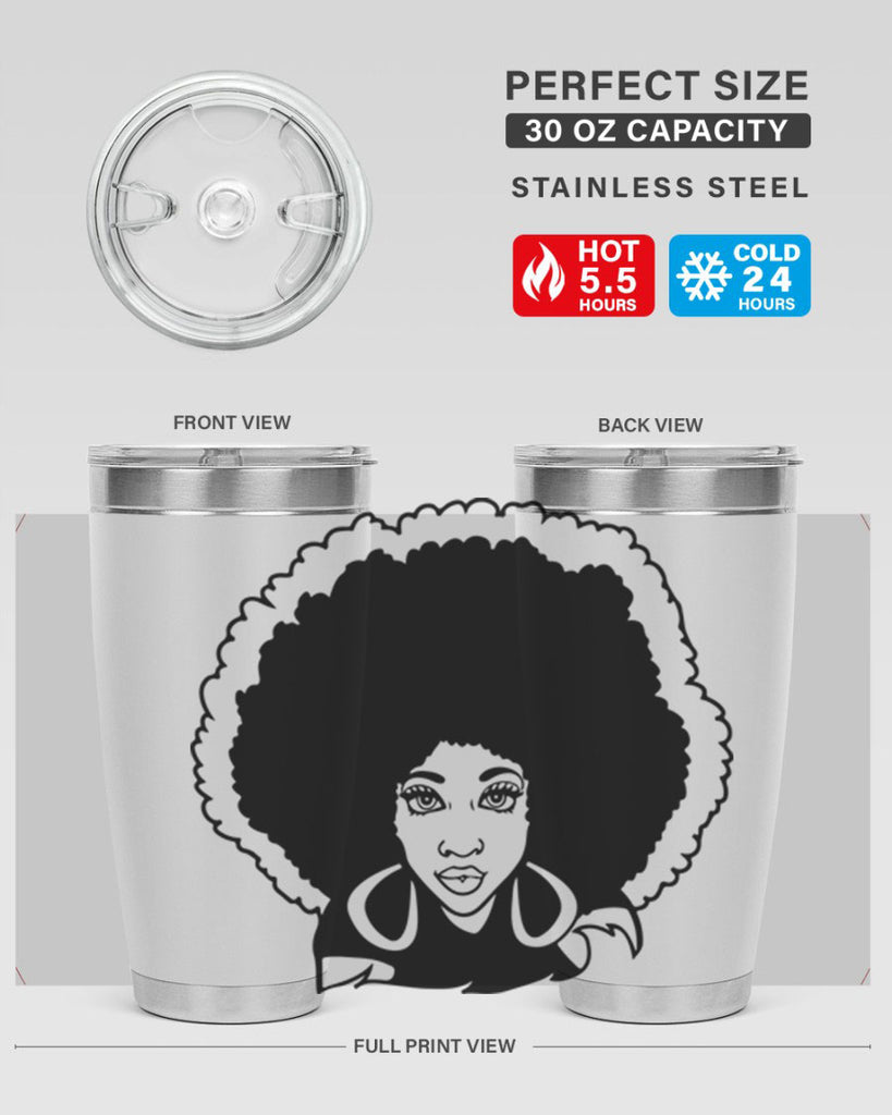 black women - queen 60#- women-girls- Tumbler