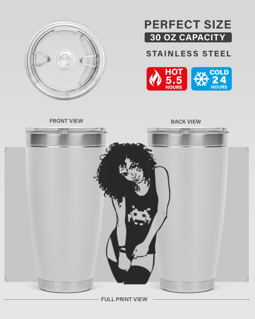 black women - queen 61#- women-girls- Tumbler
