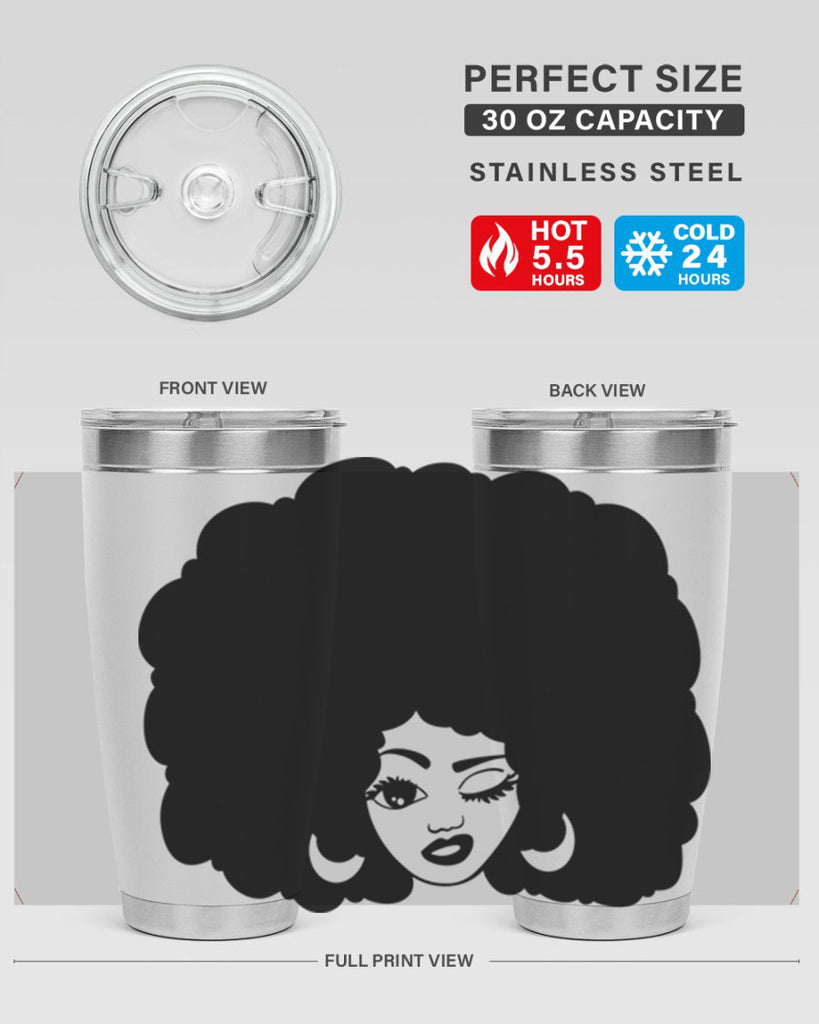 black women - queen 73#- women-girls- Tumbler