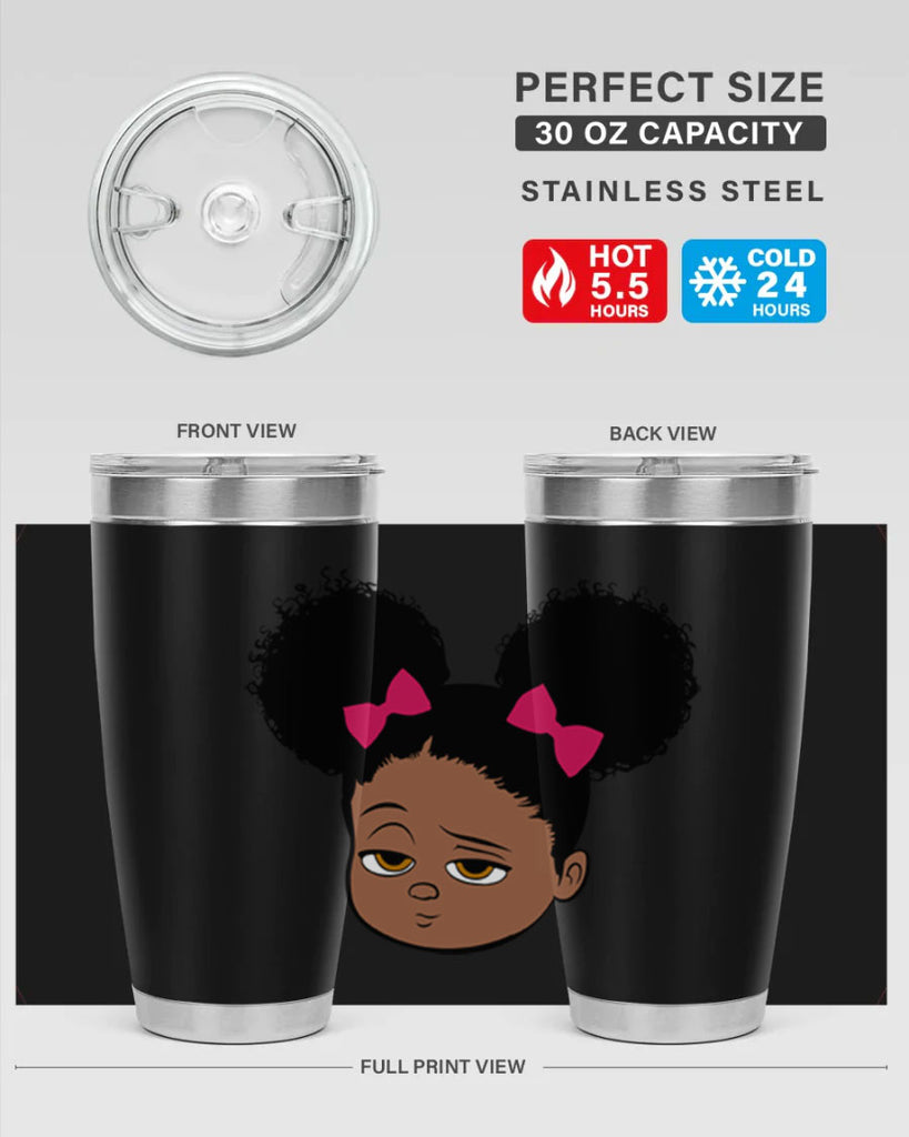 Black girl style 1#- women-girls- Tumbler
