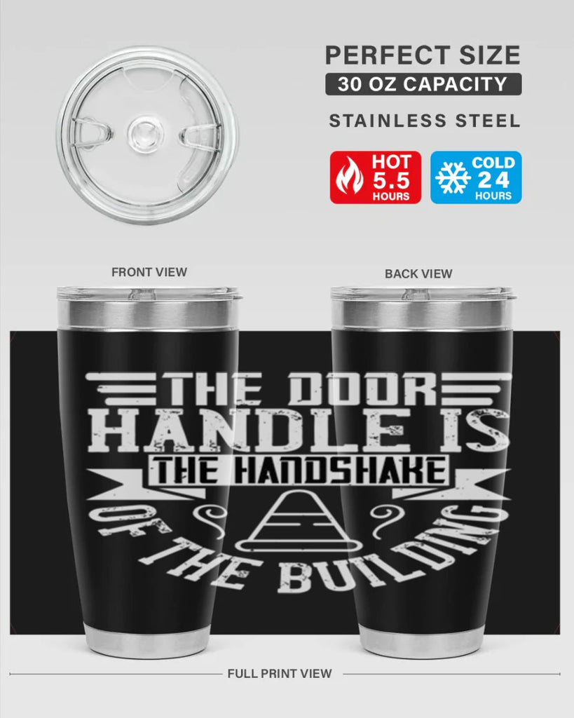 The door handle is the handshake of the building Style 14#- architect- tumbler