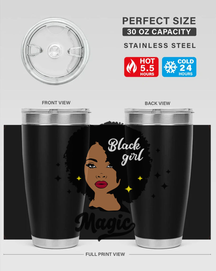 black girl magic 20#- women-girls- Tumbler