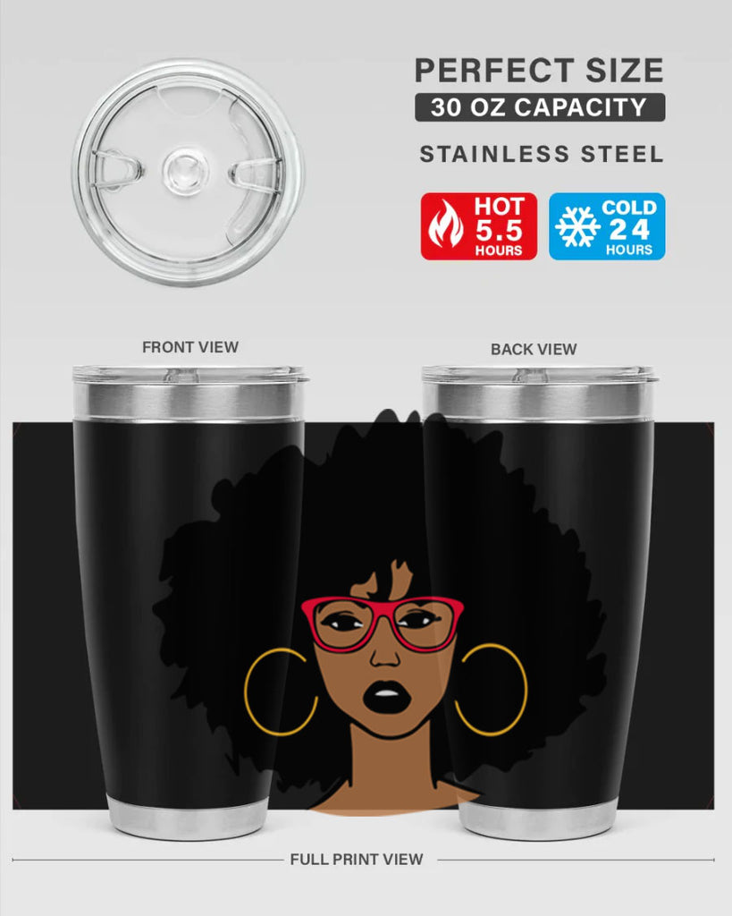 black women - queen 34#- women-girls- Tumbler