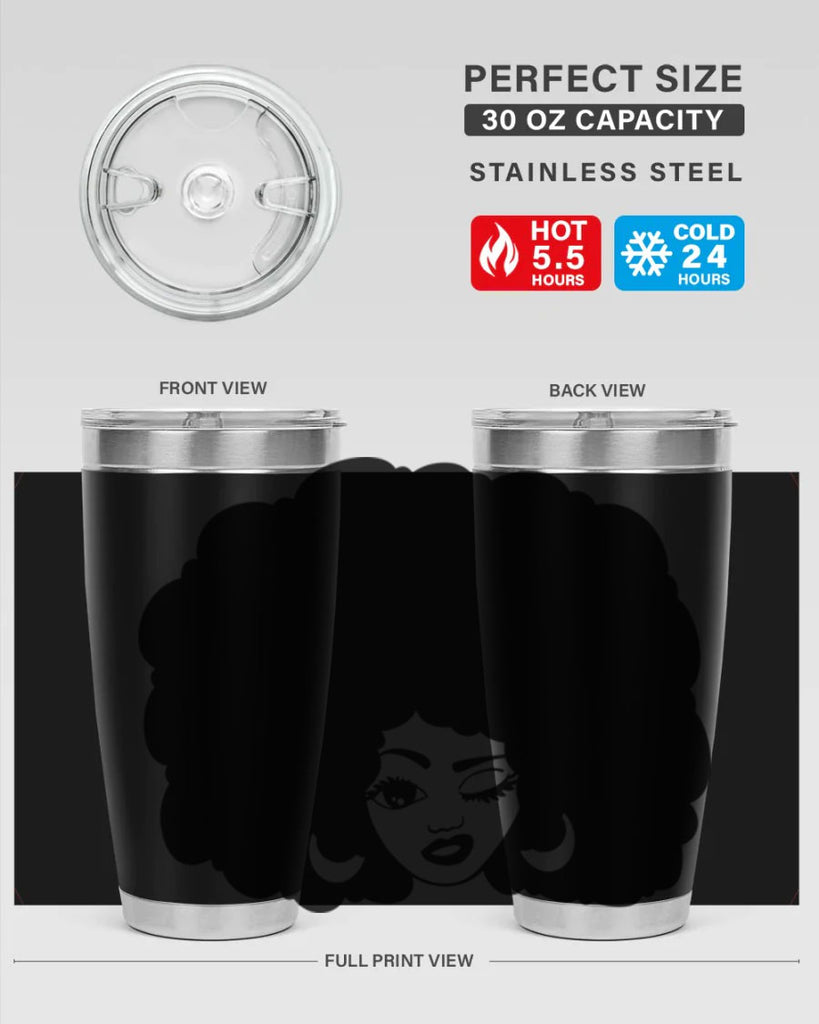 black women - queen 73#- women-girls- Tumbler
