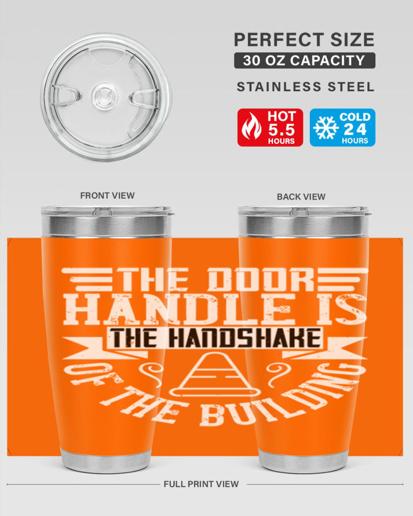 The door handle is the handshake of the building Style 14#- architect- tumbler