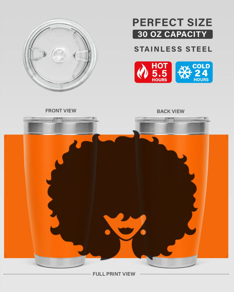 afro woman 69#- women-girls- Tumbler