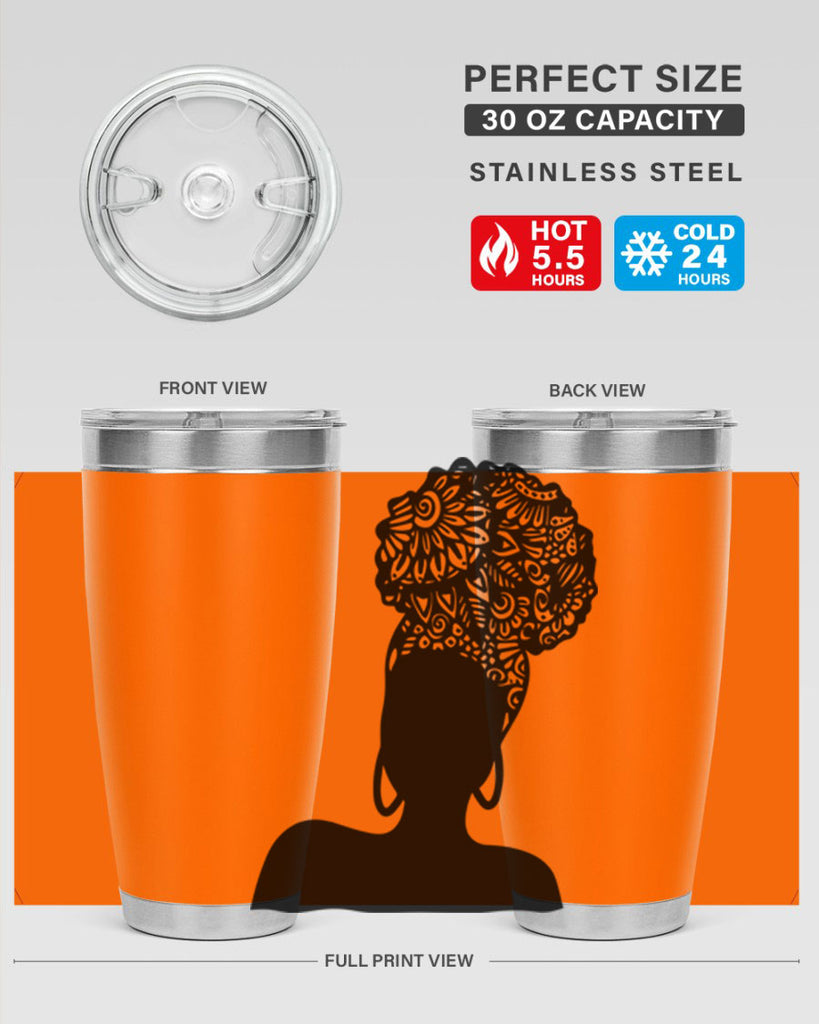 black women - queen 14#- women-girls- Tumbler