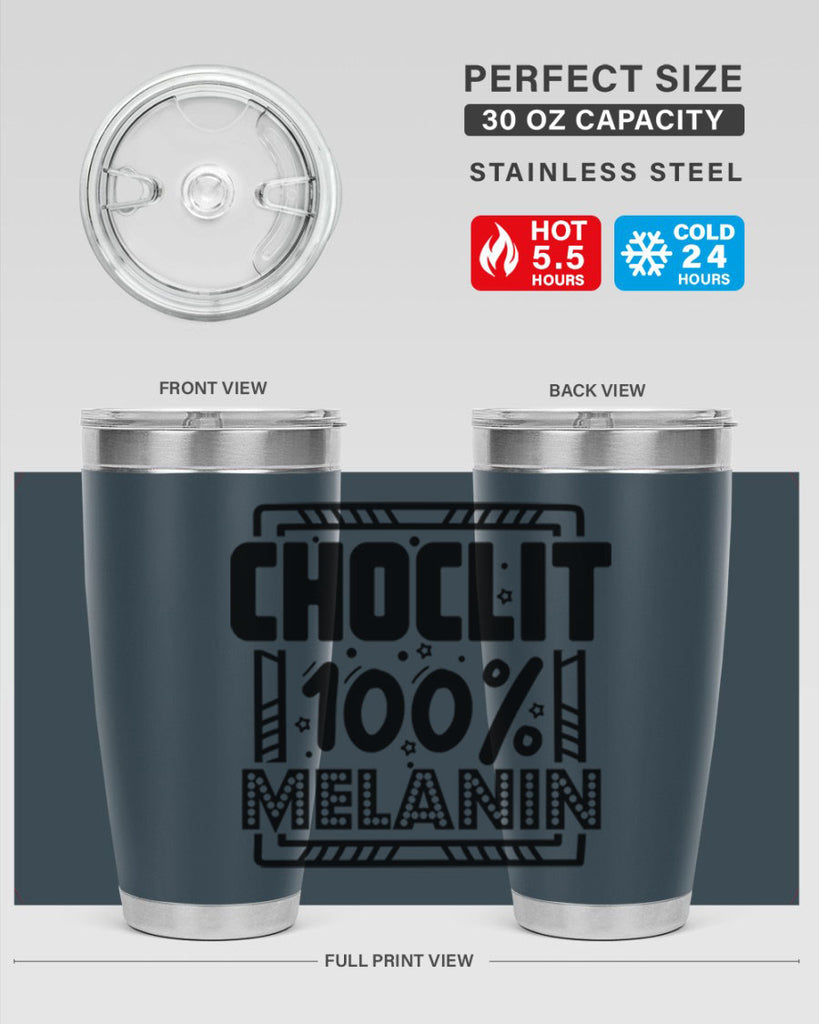 Choclit melanin Style 46#- women-girls- Tumbler