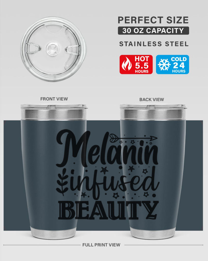 Melanin infused beauty Style 21#- women-girls- Tumbler