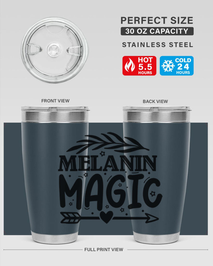 Melanin magic Style 19#- women-girls- Tumbler