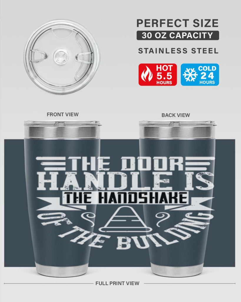 The door handle is the handshake of the building Style 14#- architect- tumbler