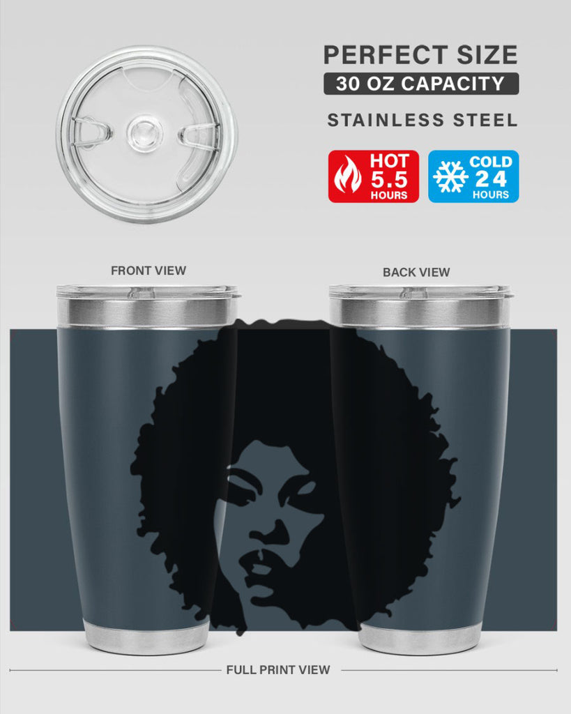 black women - queen 3#- women-girls- Tumbler