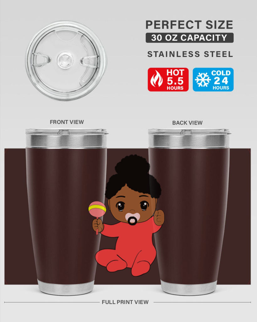 Black baby style 4#- women-girls- Tumbler