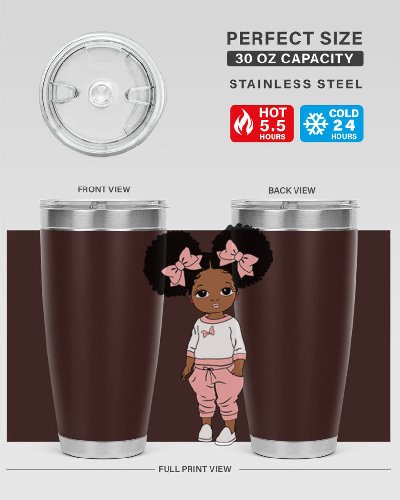 Black girl style 9#- women-girls- Tumbler