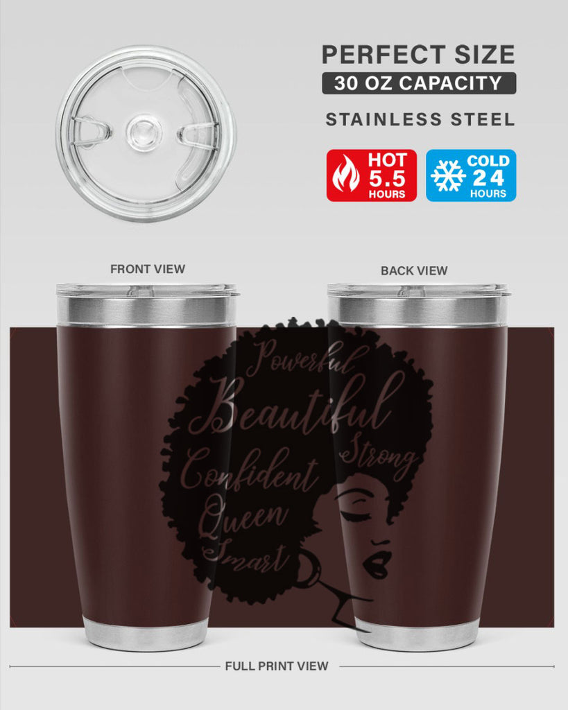 afro woman 23#- women-girls- Tumbler
