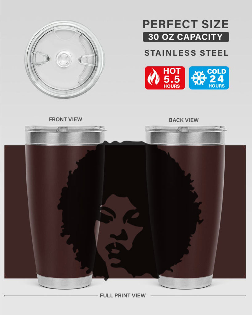 black women - queen 3#- women-girls- Tumbler