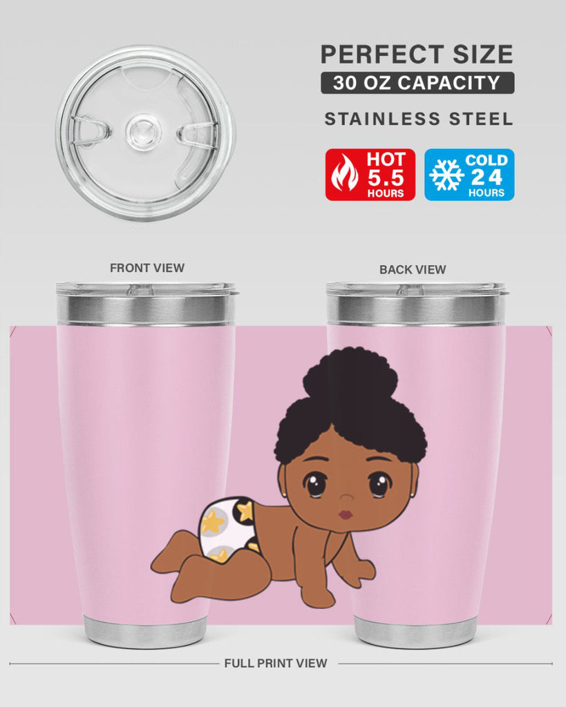Black baby style 6#- women-girls- Tumbler