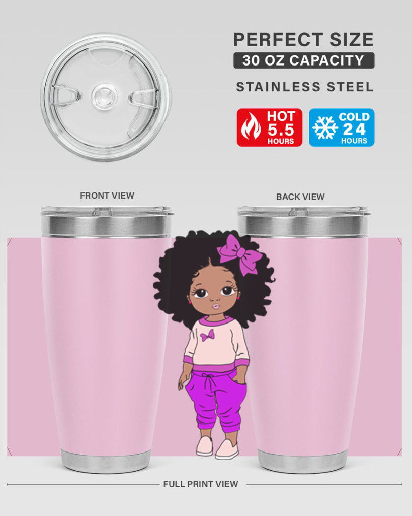 Black girl style 10#- women-girls- Tumbler