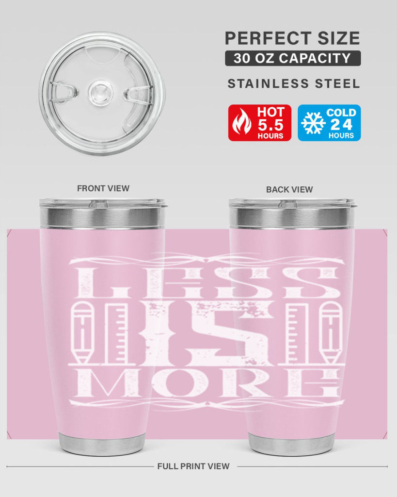 Less is more Style 27#- architect- tumbler