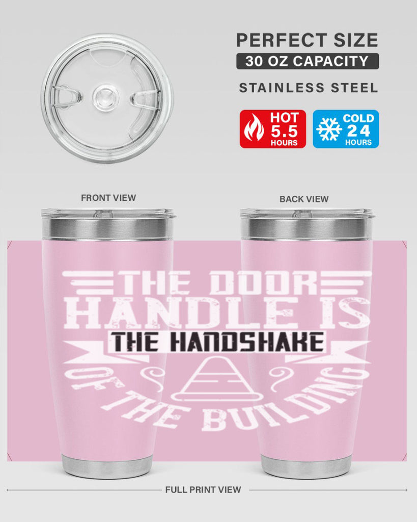 The door handle is the handshake of the building Style 14#- architect- tumbler