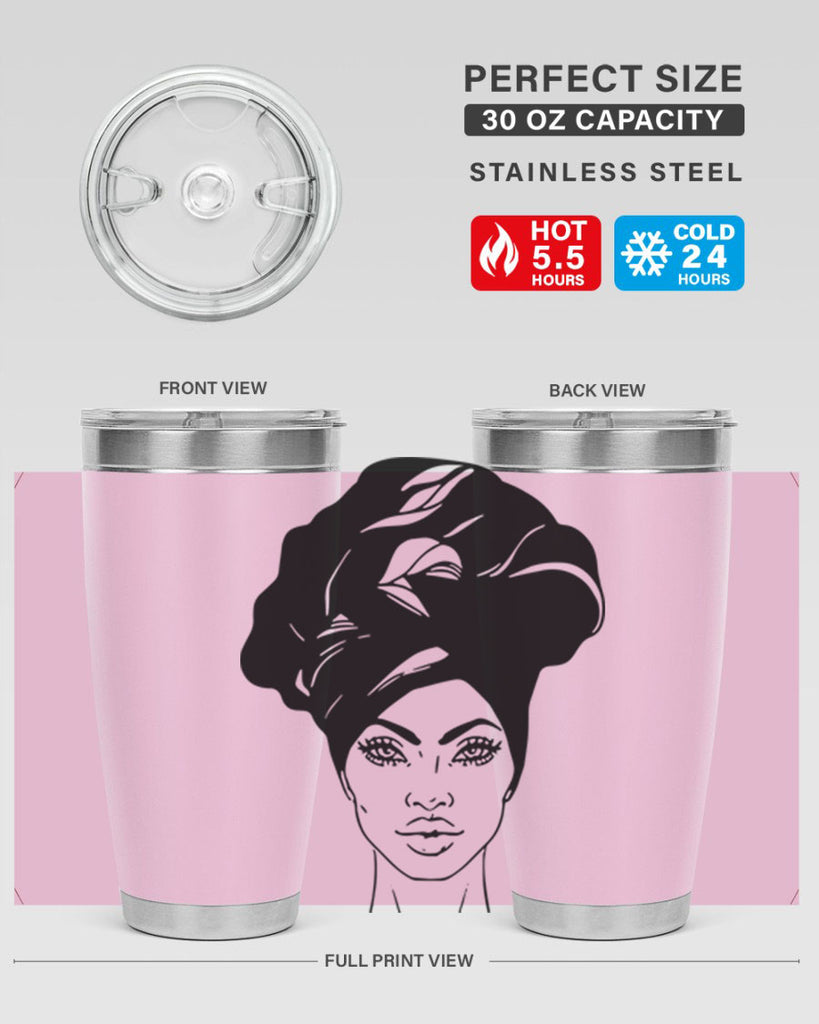 black women - queen 44#- women-girls- Tumbler