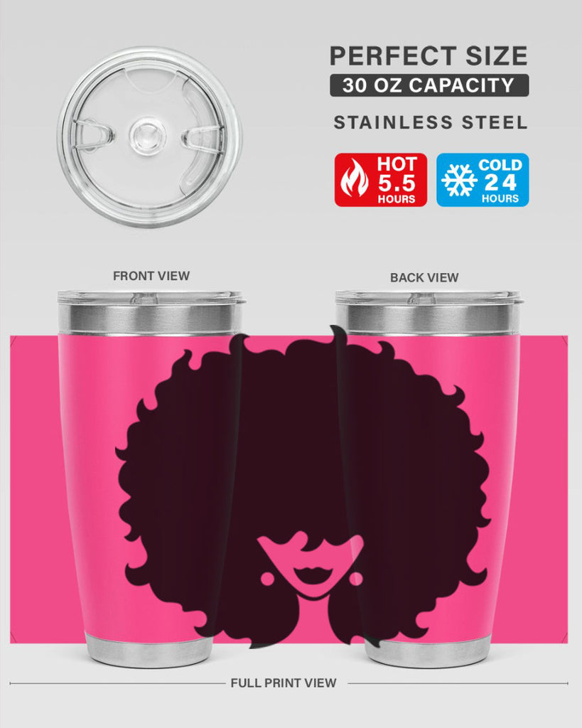 afro woman 69#- women-girls- Tumbler
