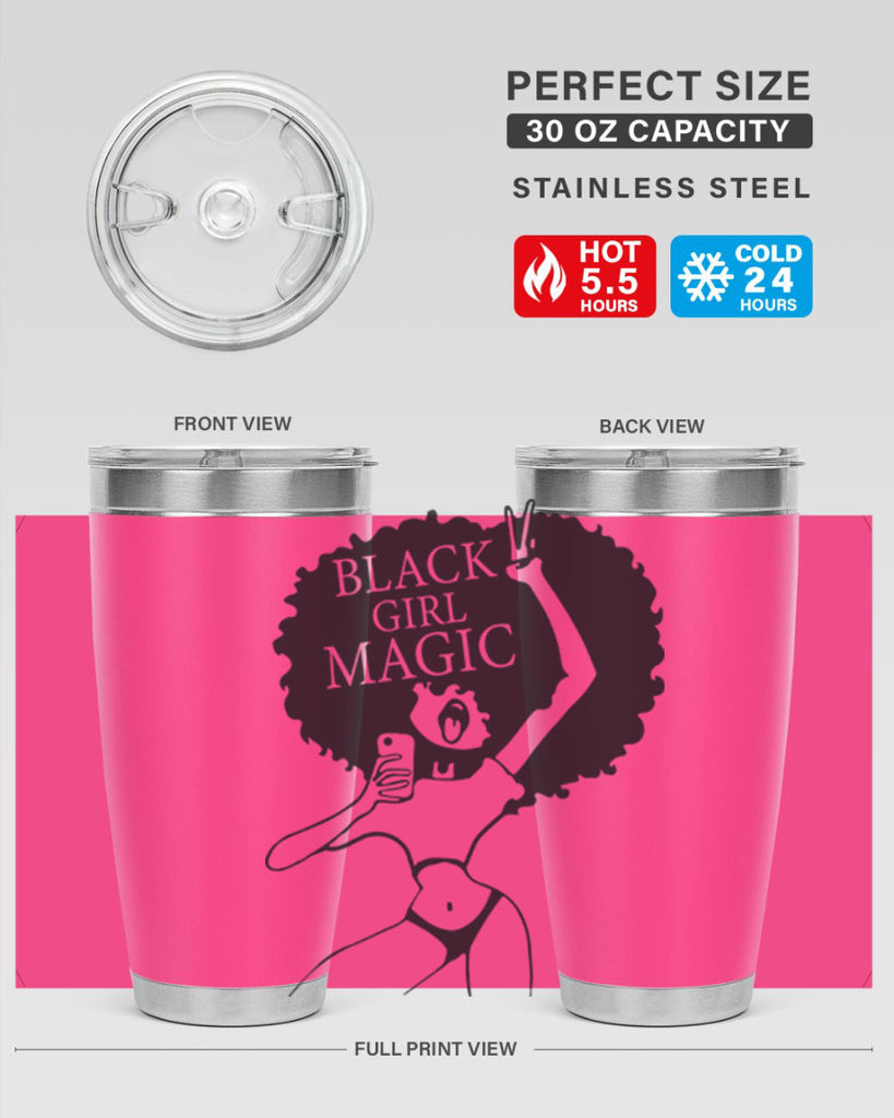 black girl magic 58#- women-girls- Tumbler