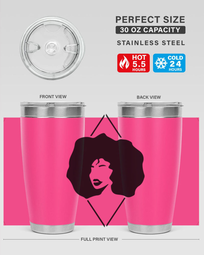 black women - queen 25#- women-girls- Tumbler