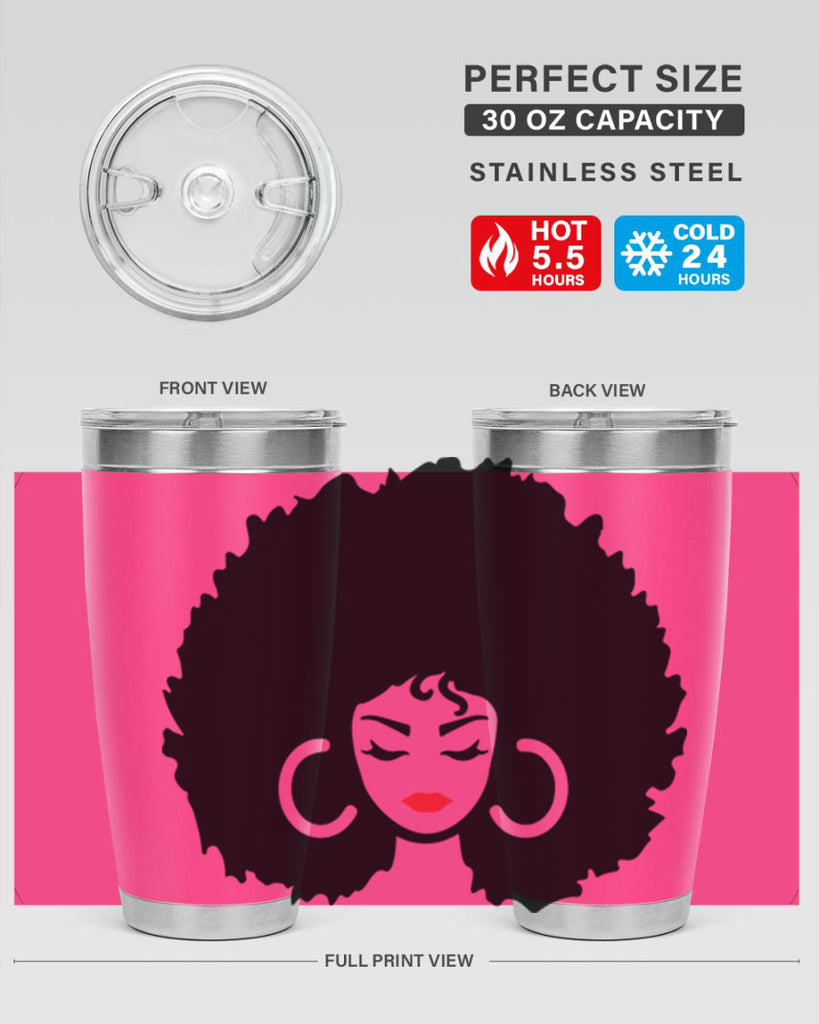 black women - queen 63#- women-girls- Tumbler