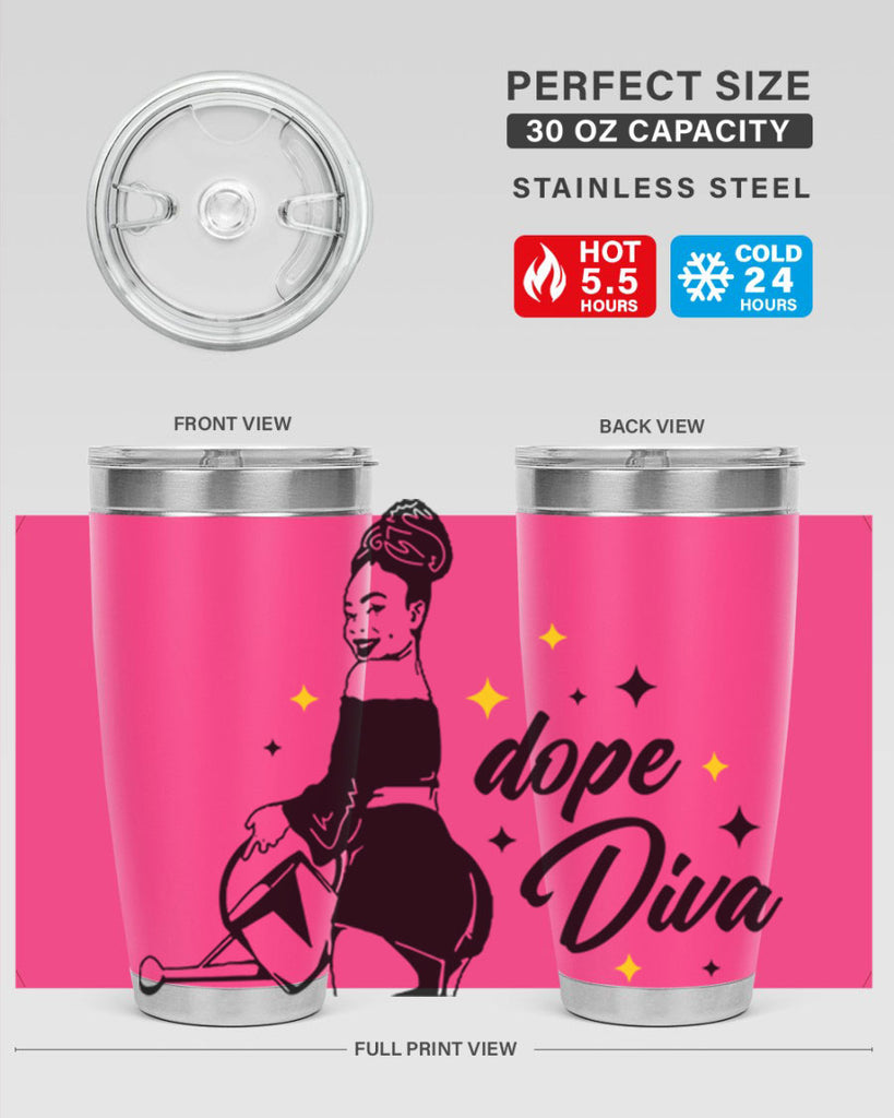 dope diva 4#- women-girls- Tumbler
