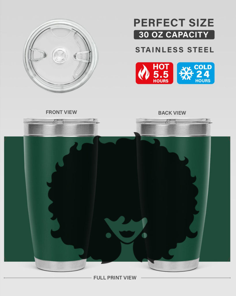 afro woman 69#- women-girls- Tumbler