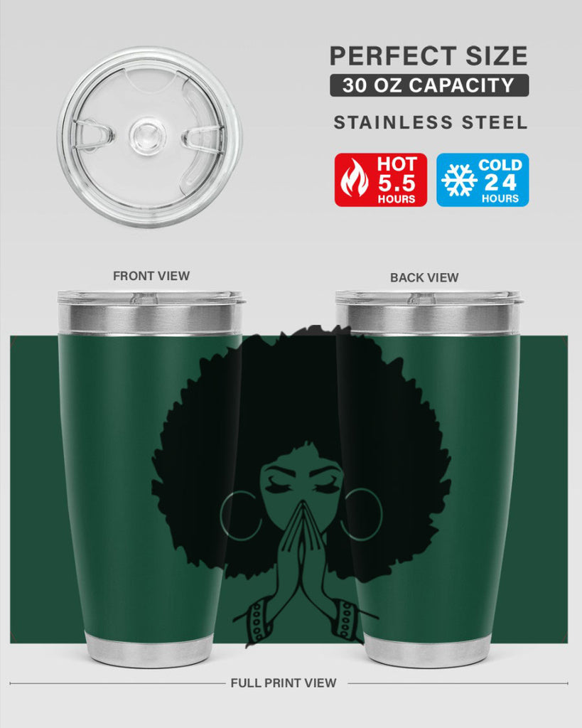 black women - queen 21#- women-girls- Tumbler