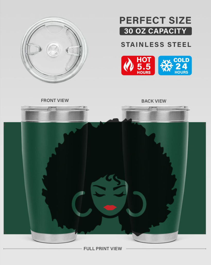 black women - queen 63#- women-girls- Tumbler