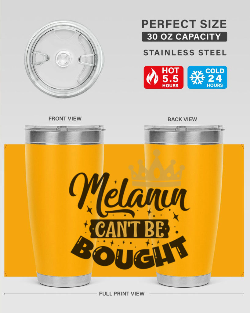 Melanin cant be bought Style 22#- women-girls- Tumbler