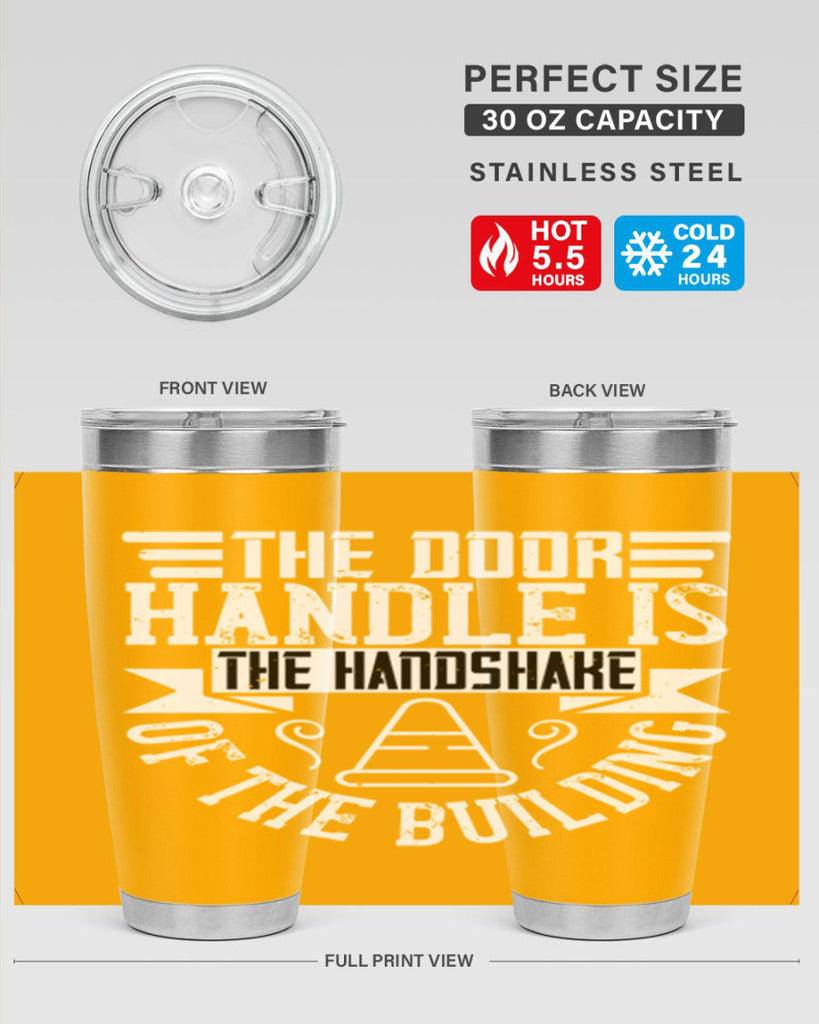 The door handle is the handshake of the building Style 14#- architect- tumbler